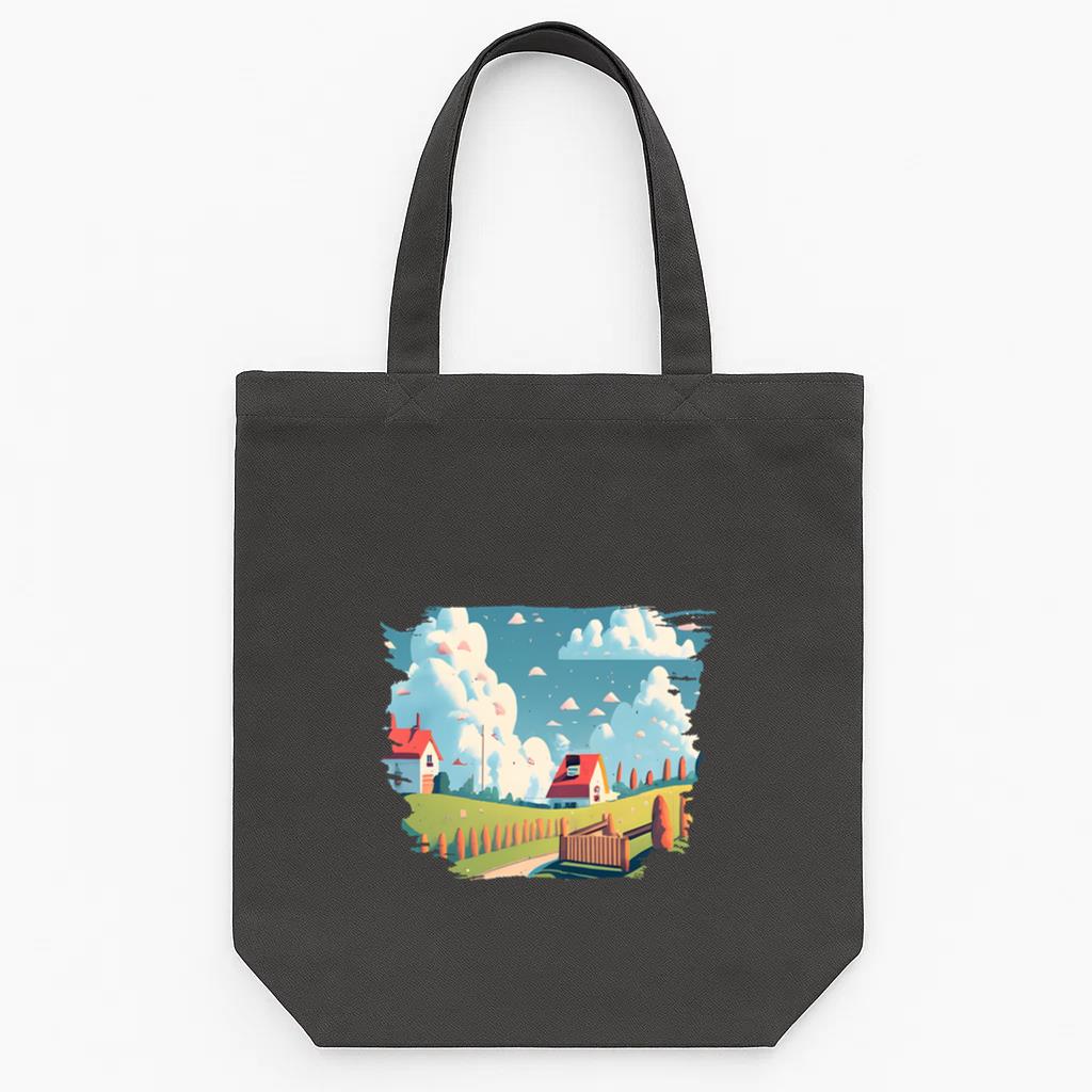 Angel Bright Chic Tote Canvas Bag