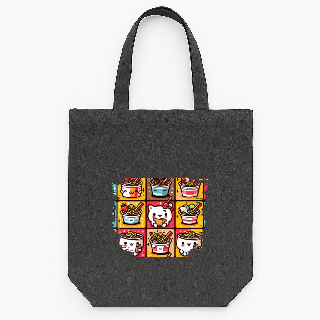 Angel Bright Minimal Tote Canvas Bag