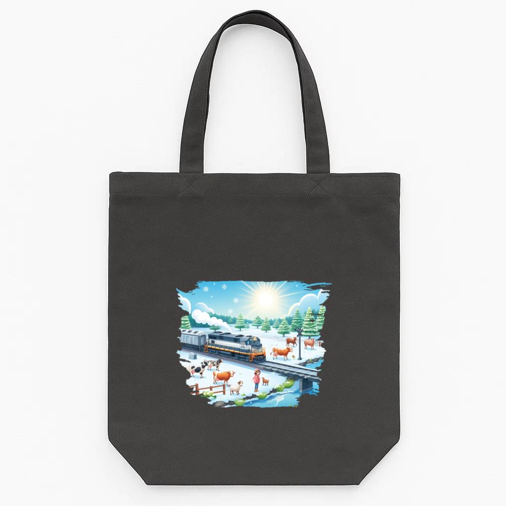 Angel Vivid Chic Tote Canvas Bag