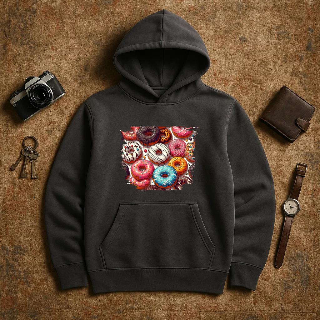 Art Bold Vintage Hoodie