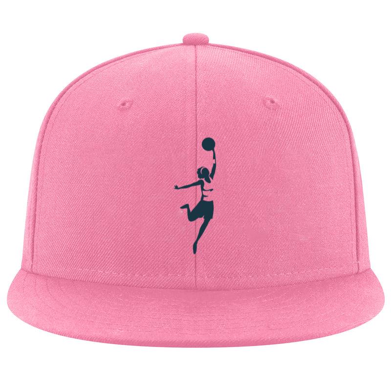 Basketball Player Female Ball Player Shorts Accessory T Shirt Detailed Silhouette Cap