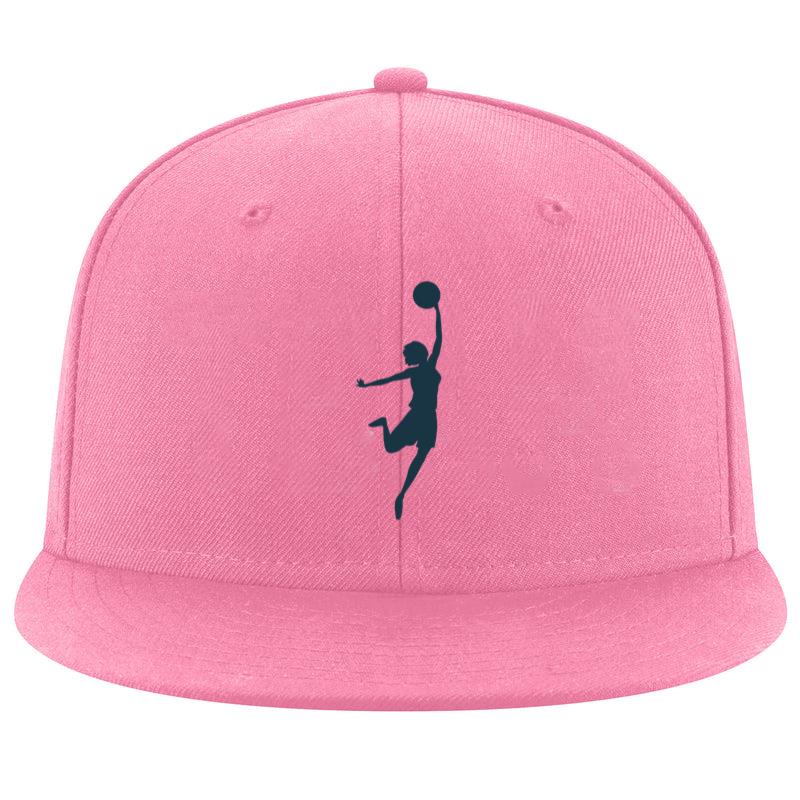 Basketball Player Female Ball Player Shorts T Shirt Silhouette Cap