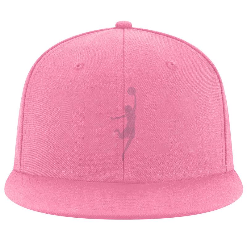 Basketball Player Female Ball Player Shorts T Shirt Striped Silhouette Cap