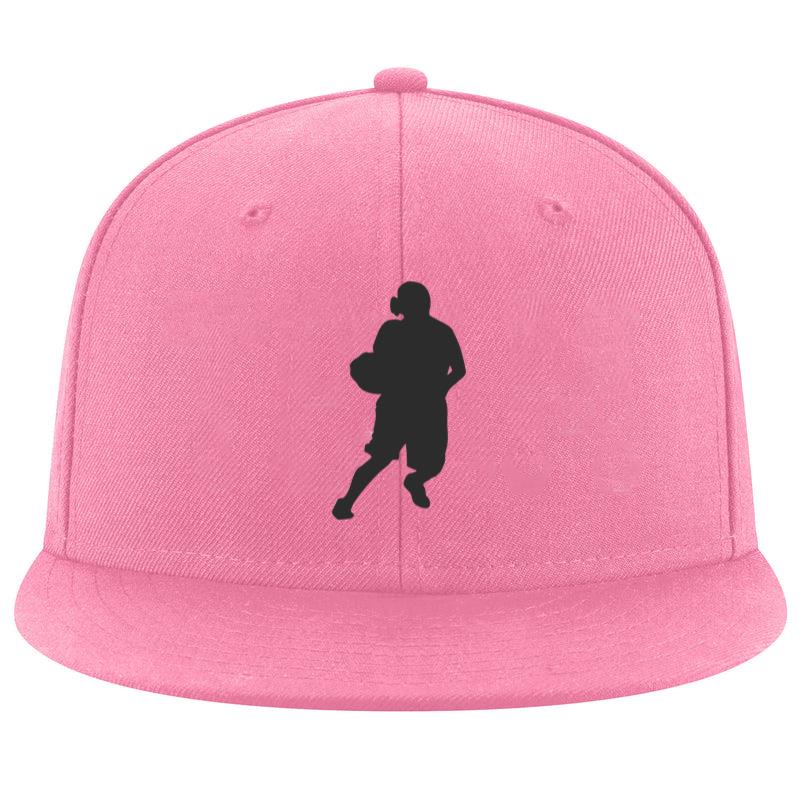 Basketball Player Female Player Ball Posture Silhouette Cap