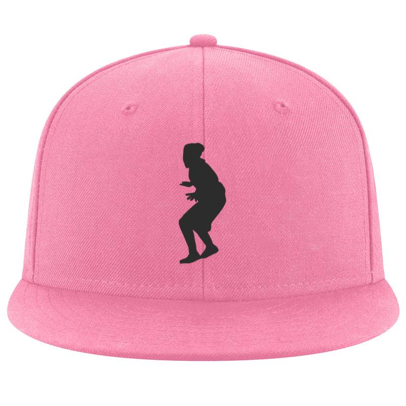 Basketball Player Female Player Finger Palm Silhouette Cap
