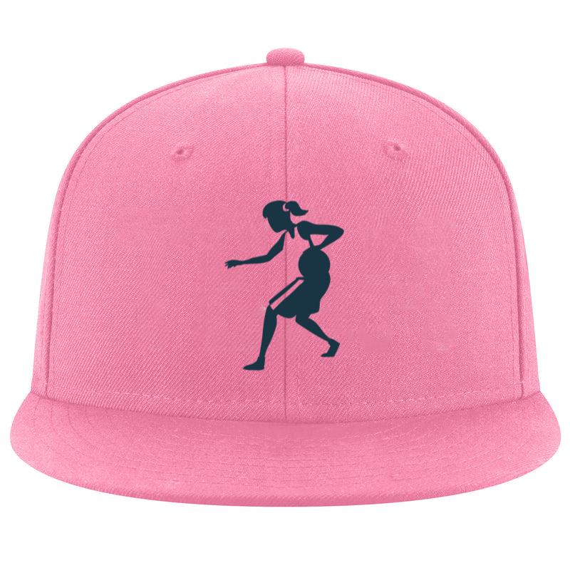 Basketball Player Female Running Ball Player Hair Tie Shorts Accessory T Shirt Detailed Silhouette Cap