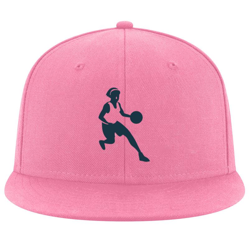 Basketball Player Female Running Ball Player Shorts Accessory T Shirt Detailed Silhouette Cap