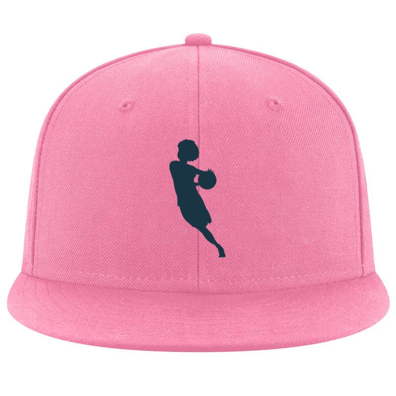 Basketball Player Female Running Ball Player Shorts Accessory T Shirt Silhouette Cap