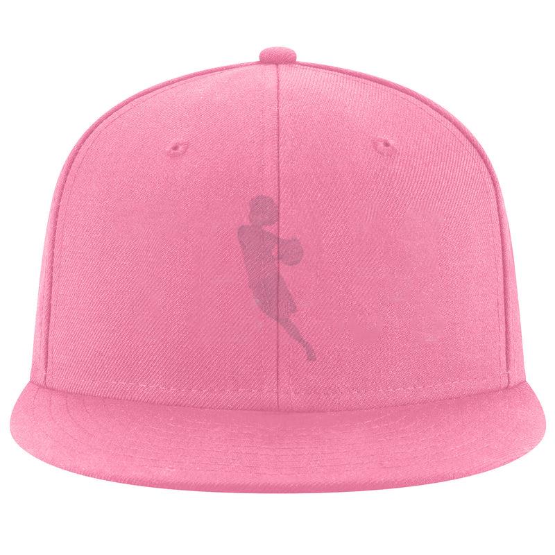 Basketball Player Female Running Ball Player Shorts T Shirt Striped Silhouette Cap