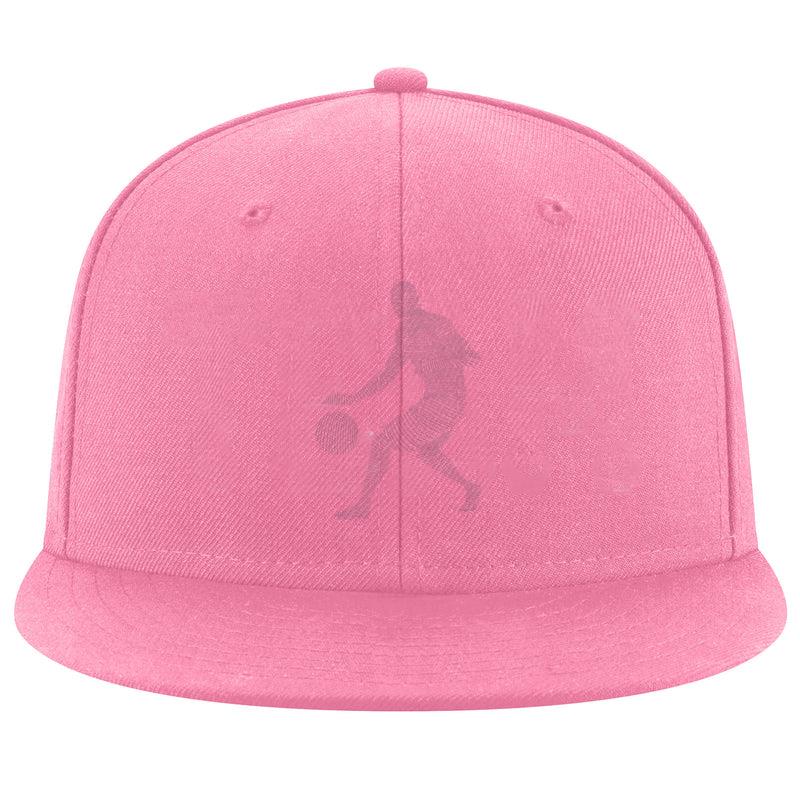 Basketball Player Player Ball Shorts T Shirt Bald Striped Silhouette Cap