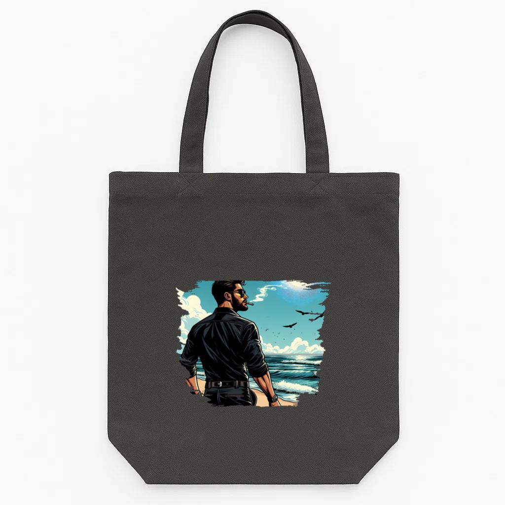 Champion Shiny Minimal Tote Canvas Bag