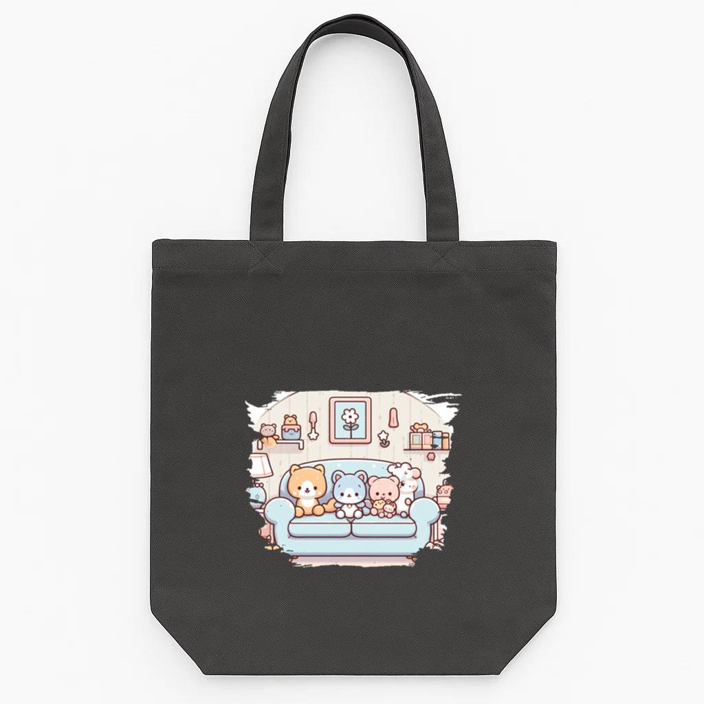 Character Bubbly Charming Tote Canvas Bag