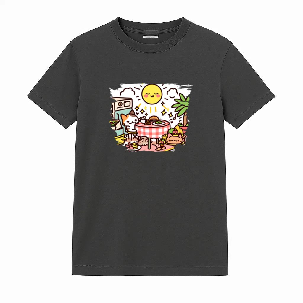 Character Cheerful Vibrant T-Shirt