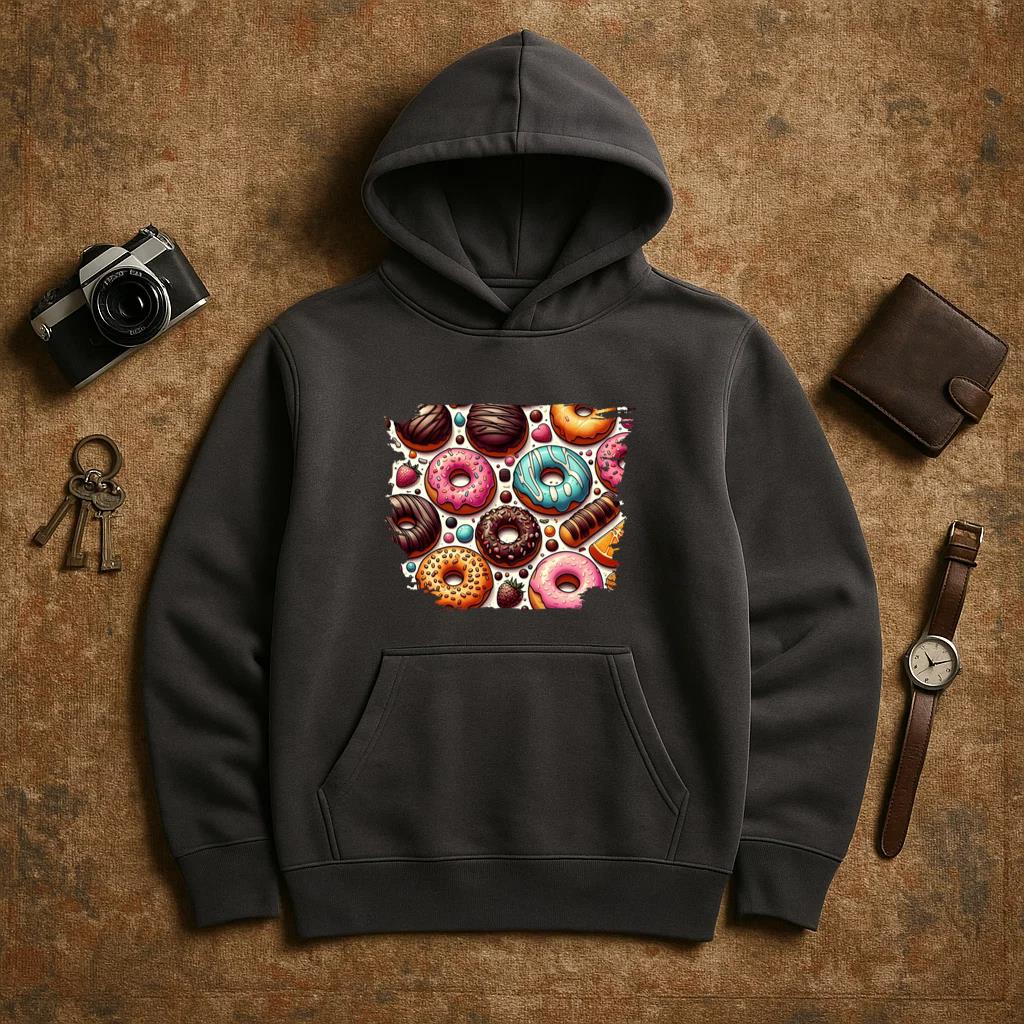 Character Shiny Artistic Hoodie