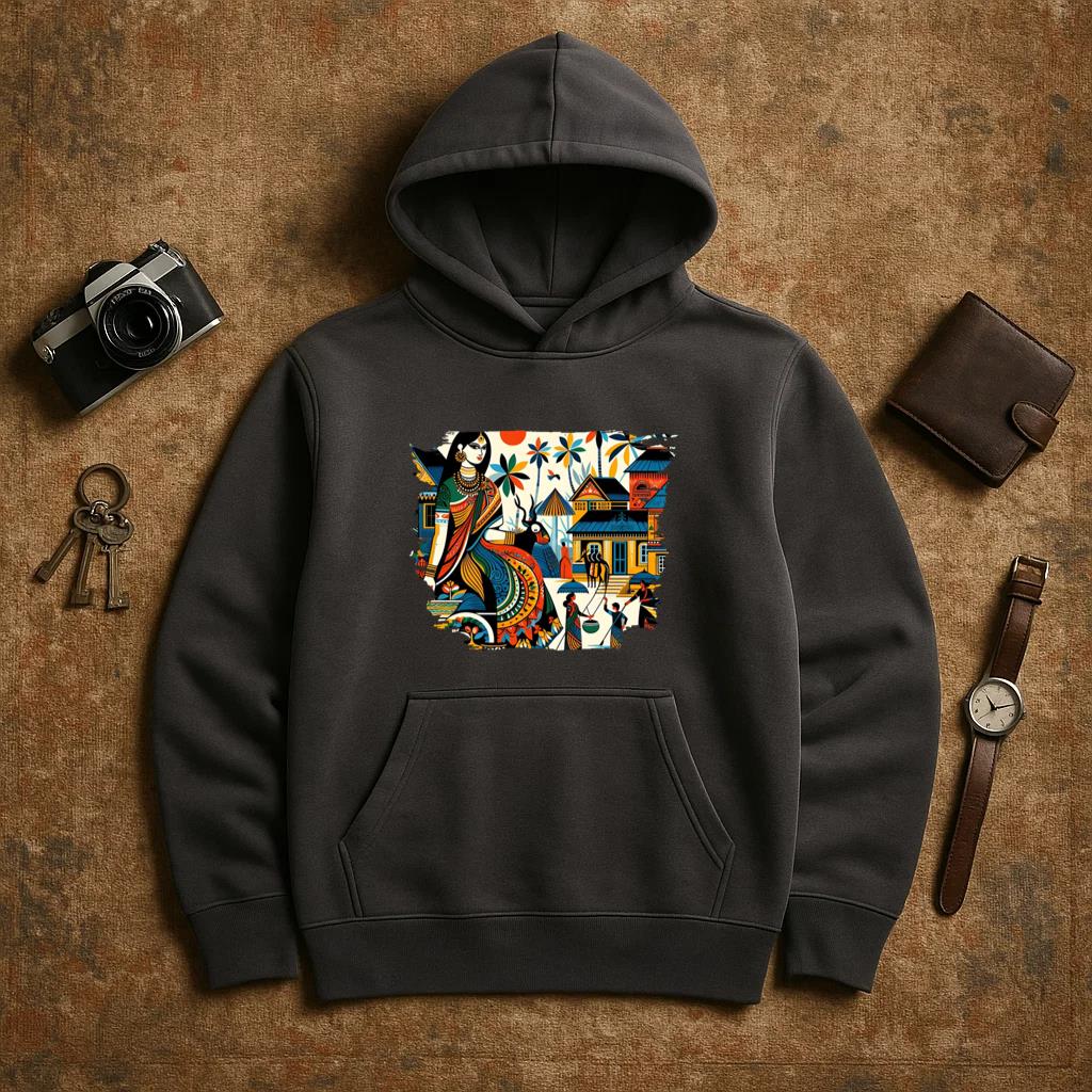 Charm Cheerful Smooth Hoodie