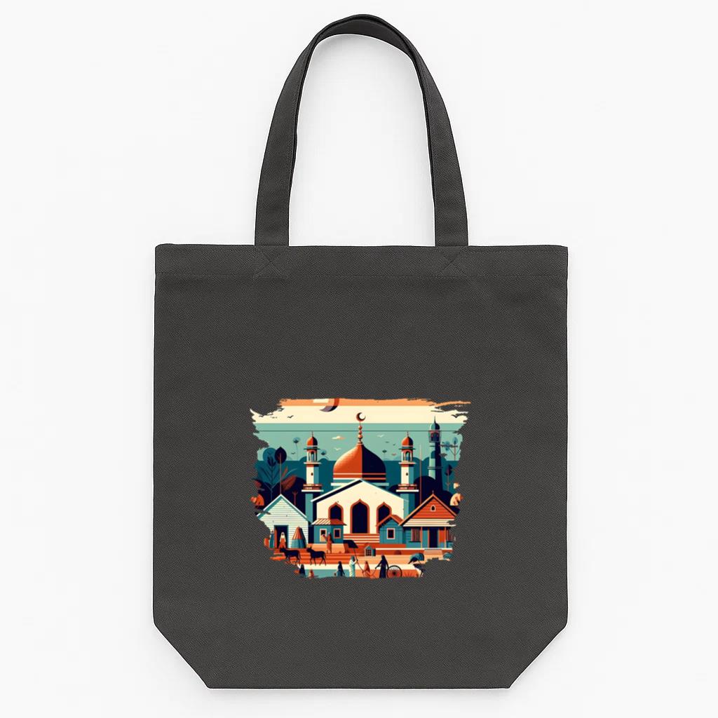 Charm Radiant Bright Tote Canvas Bag