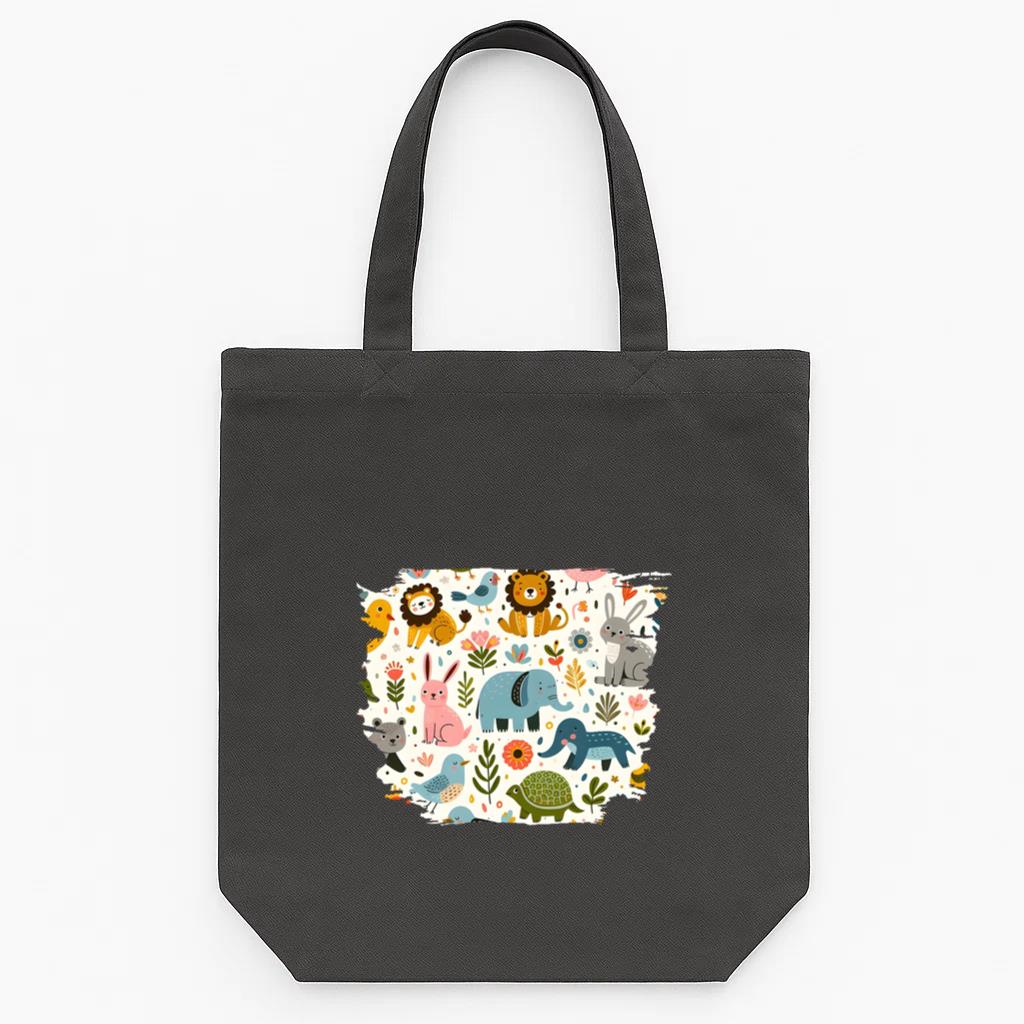 Charm Radiant Sleek Tote Canvas Bag