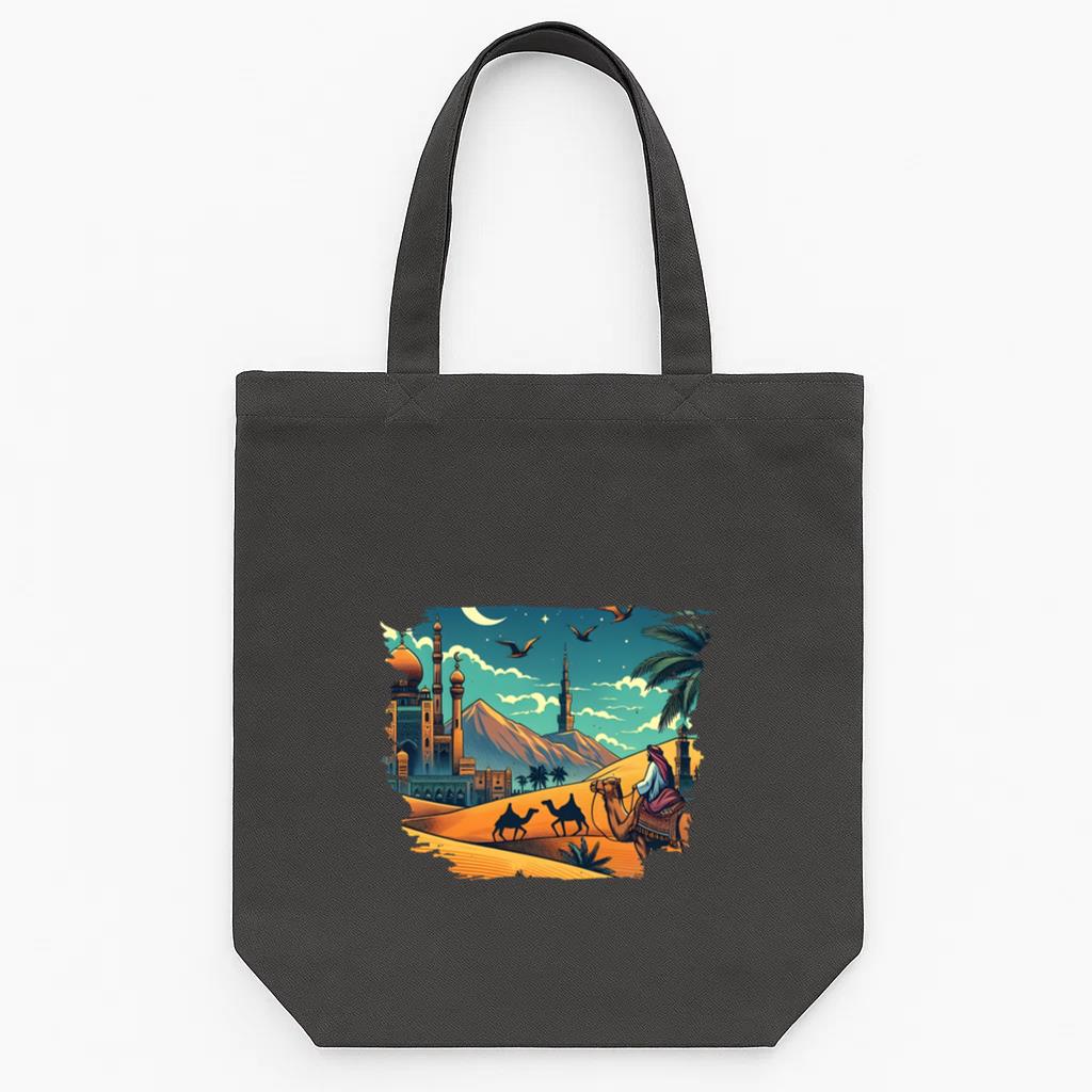 Design Cheerful Modern Tote Canvas Bag