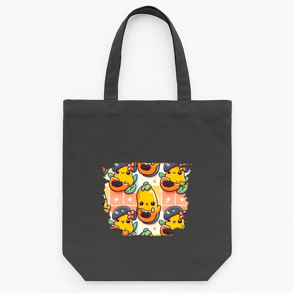 Dream Happy Smooth Tote Canvas Bag