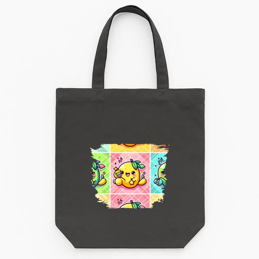 Explorer Bright Bold Tote Canvas Bag