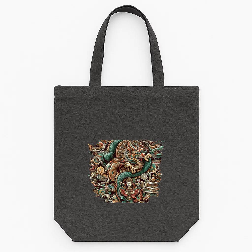 Figure Elegant Classic Tote Canvas Bag