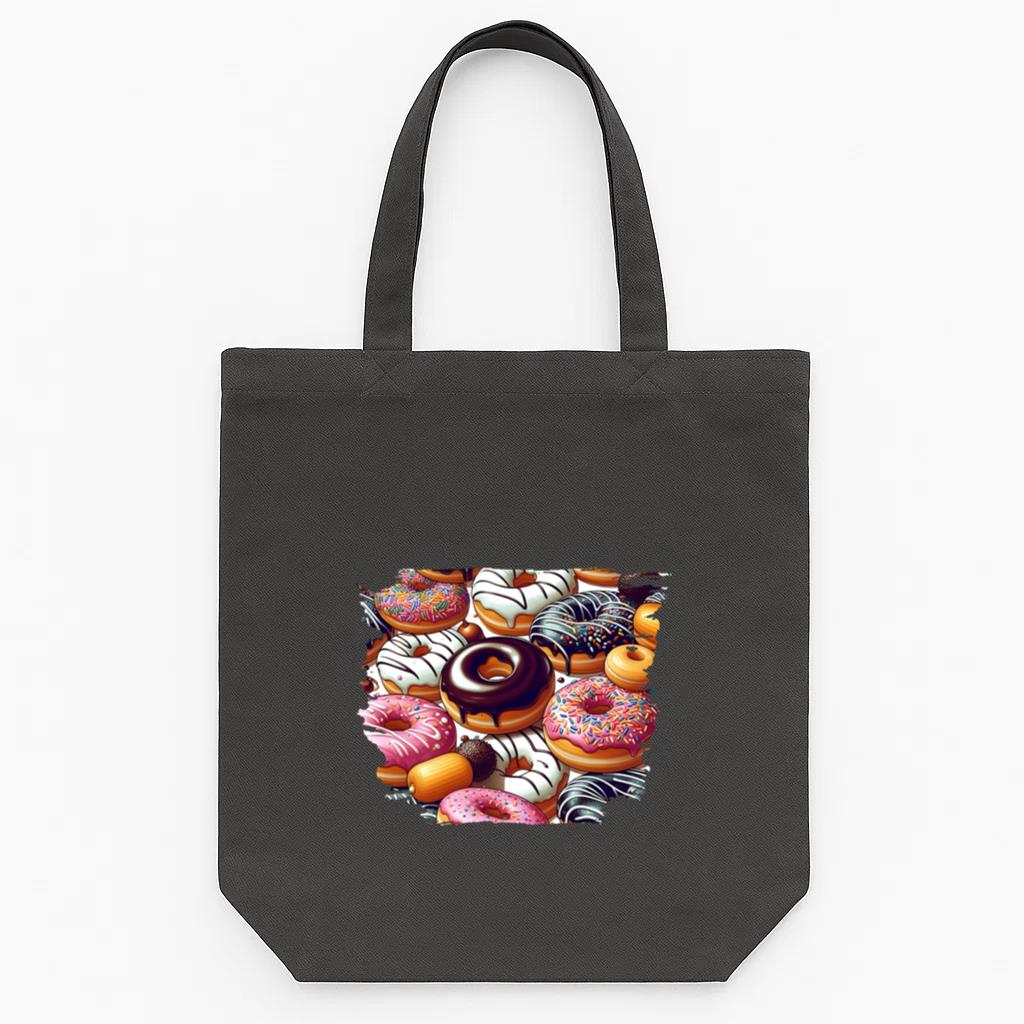 Figure Smooth Abstract Tote Canvas Bag