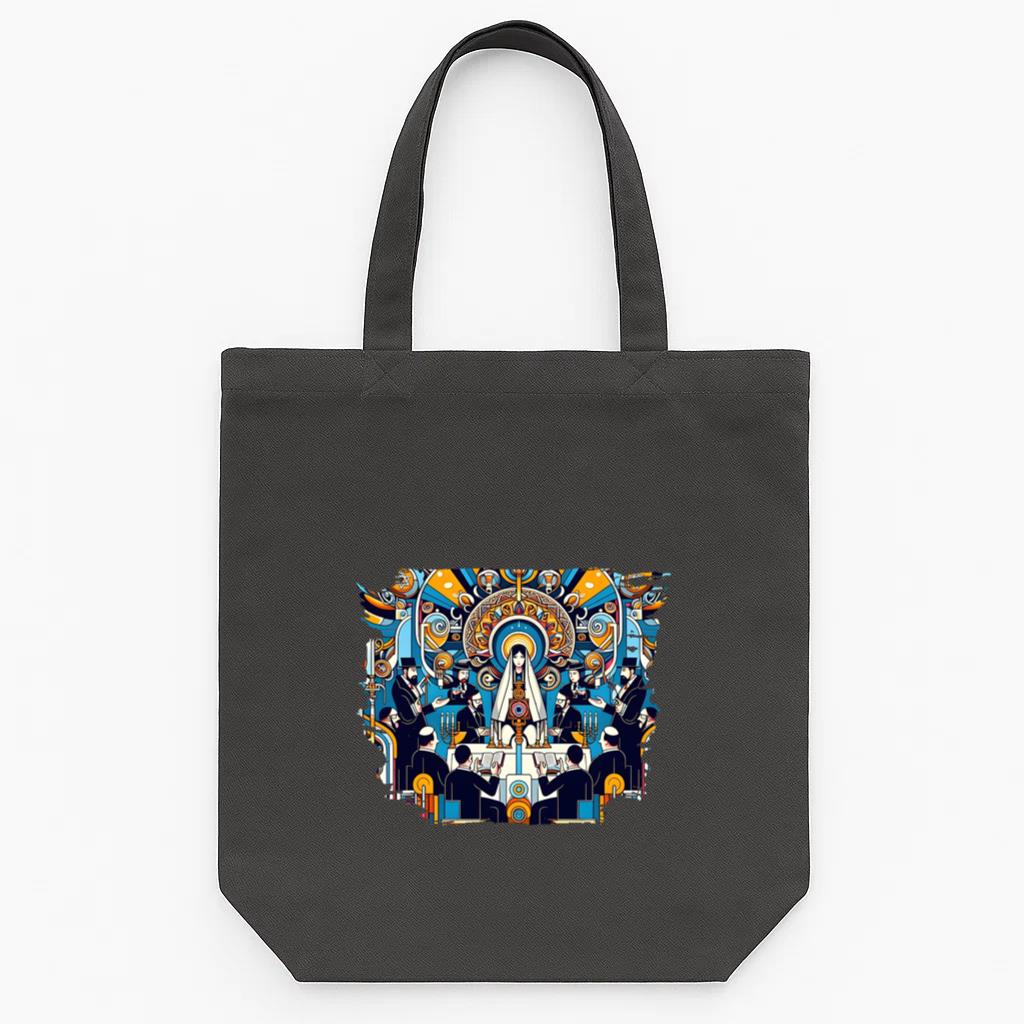 Fire Bold Modern Tote Canvas Bag