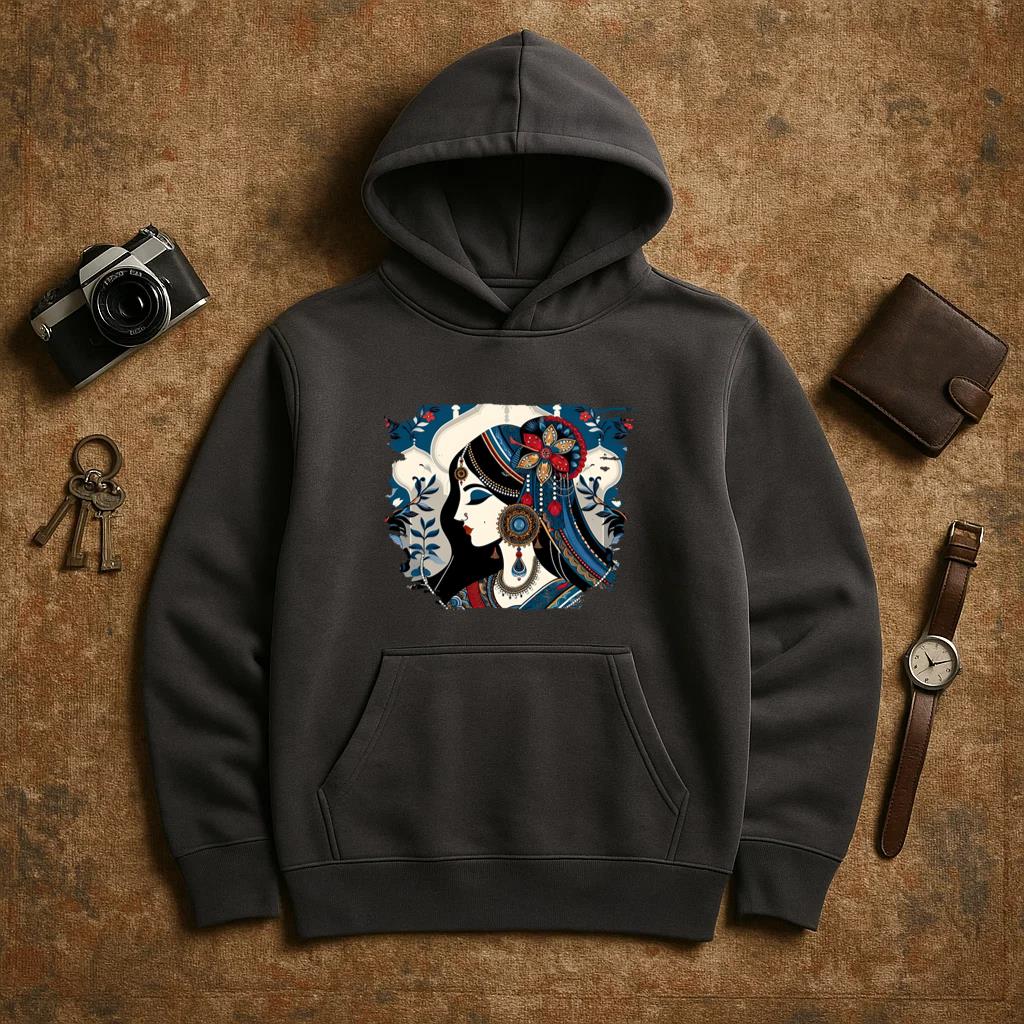Fire Cheerful Creative Hoodie