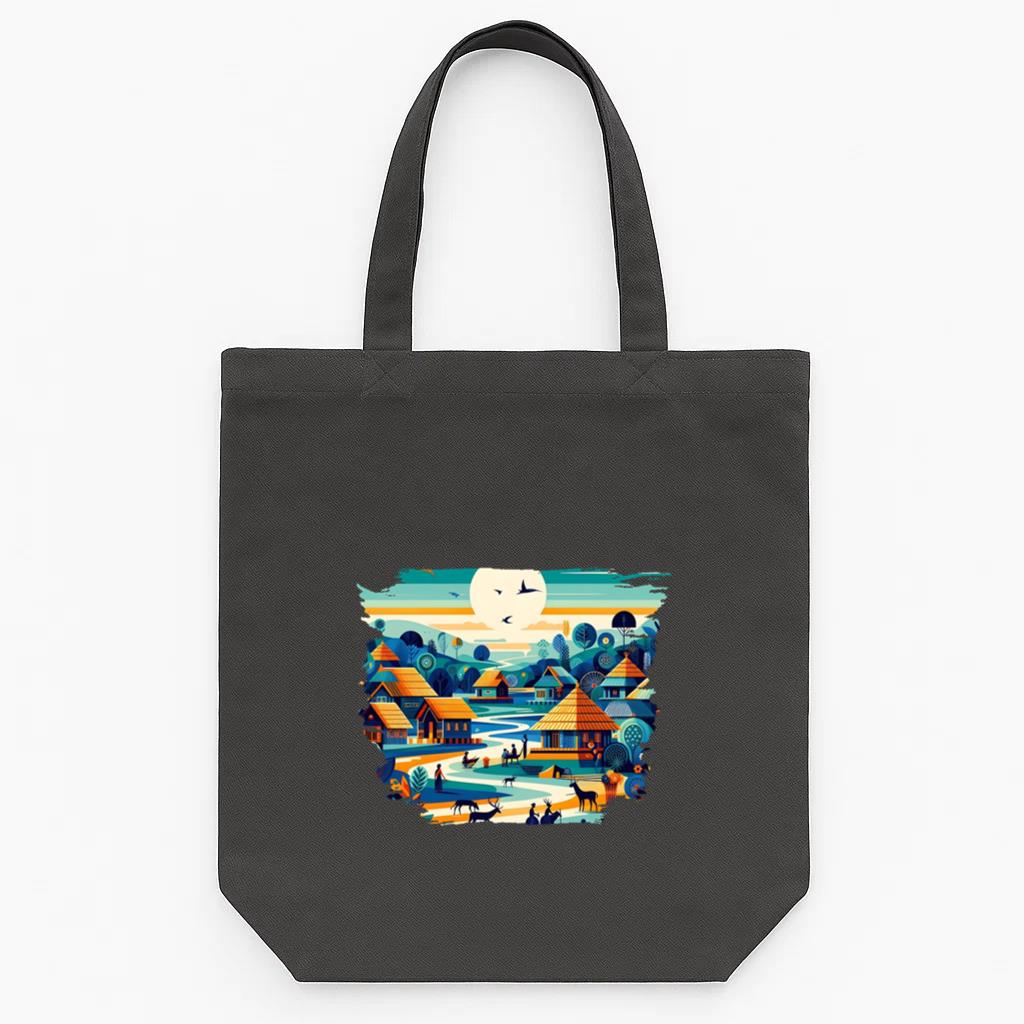 Glow Fresh Cool Tote Canvas Bag