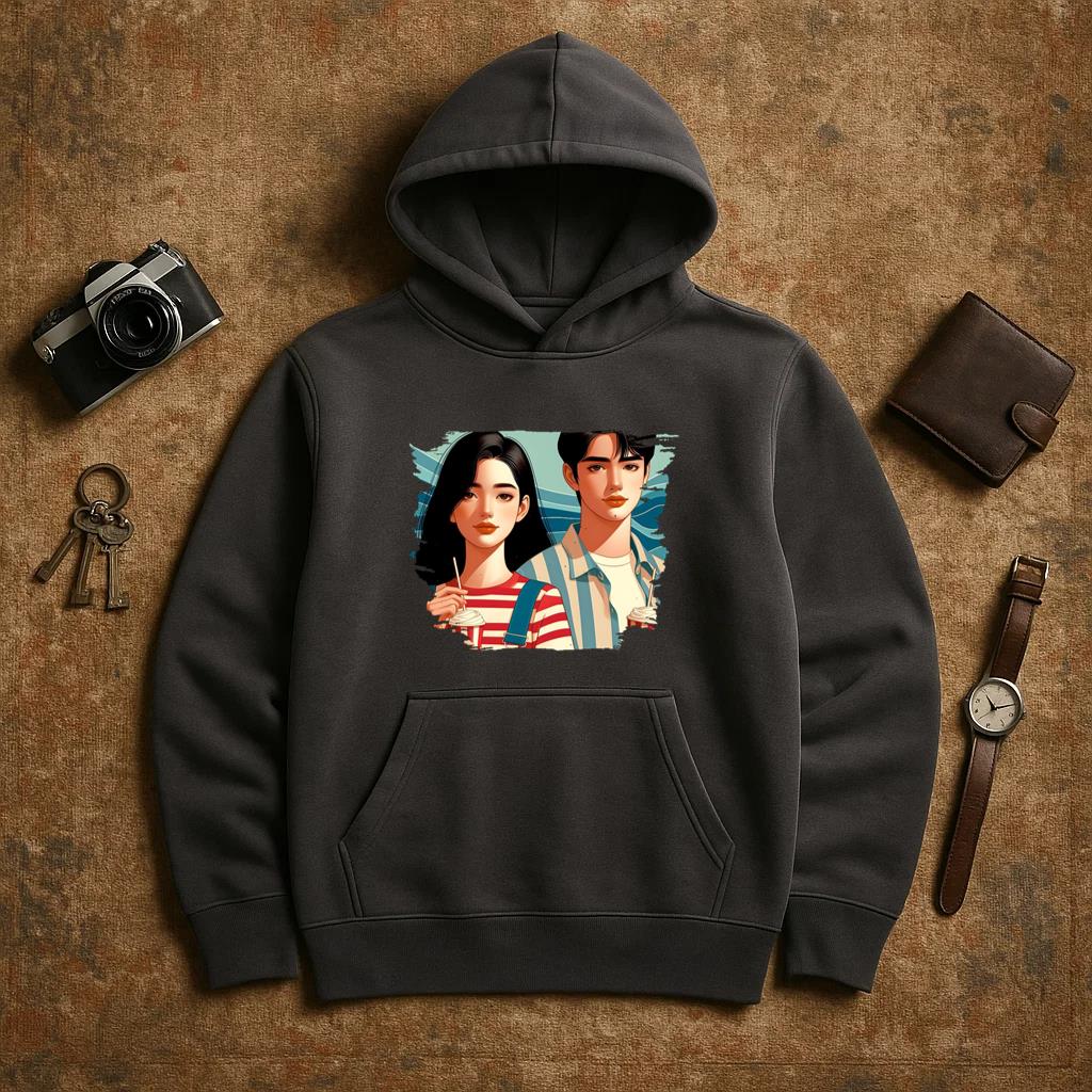 Glow Happy Creative Hoodie