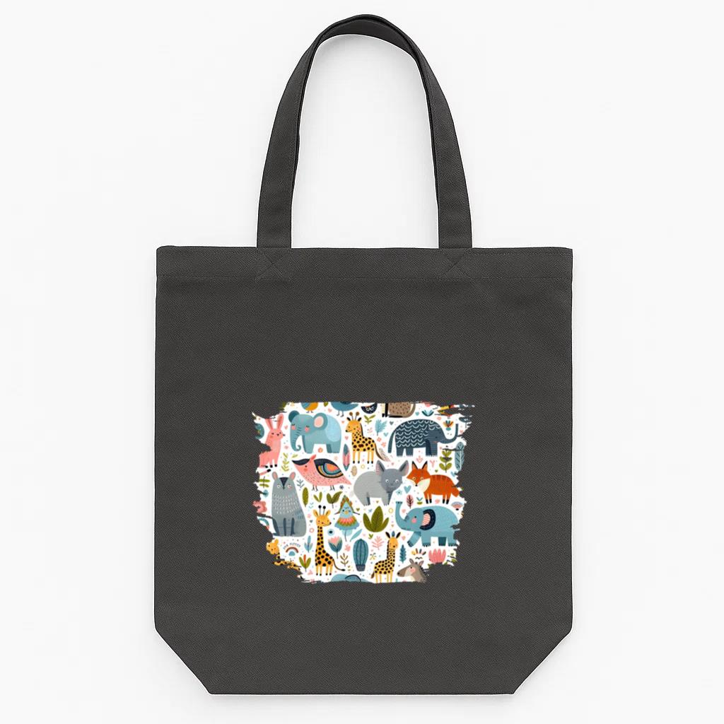 Glow Happy Fancy Tote Canvas Bag