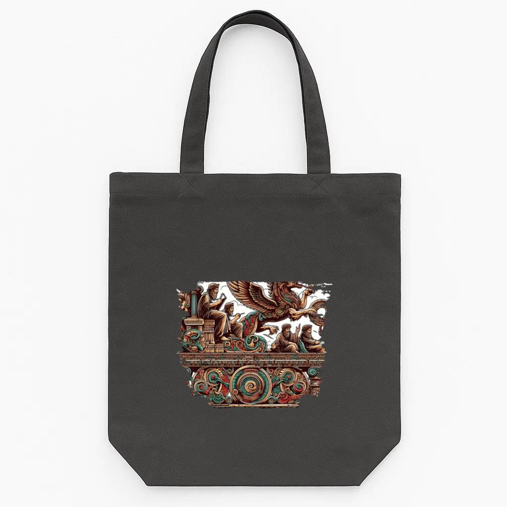 Hero Cheerful Artistic Tote Canvas Bag