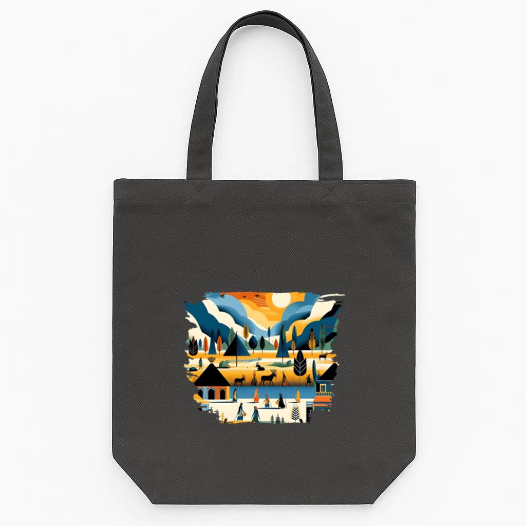 Icon Sunny Vibrant Tote Canvas Bag
