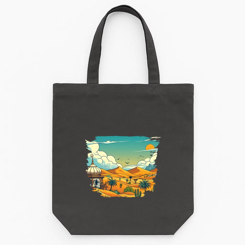 Icon Vibrant Charming Tote Canvas Bag
