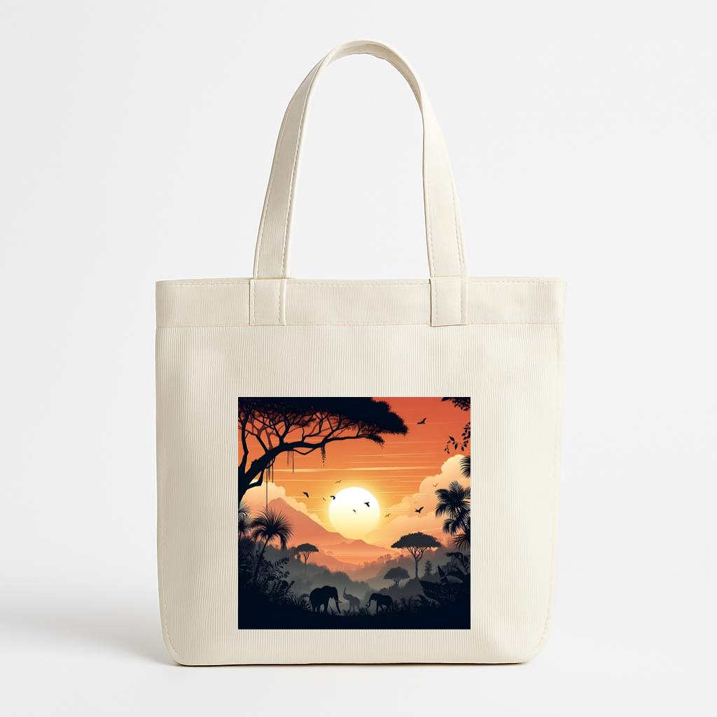 vonreal Bright Glowing Canvas Tote Bag