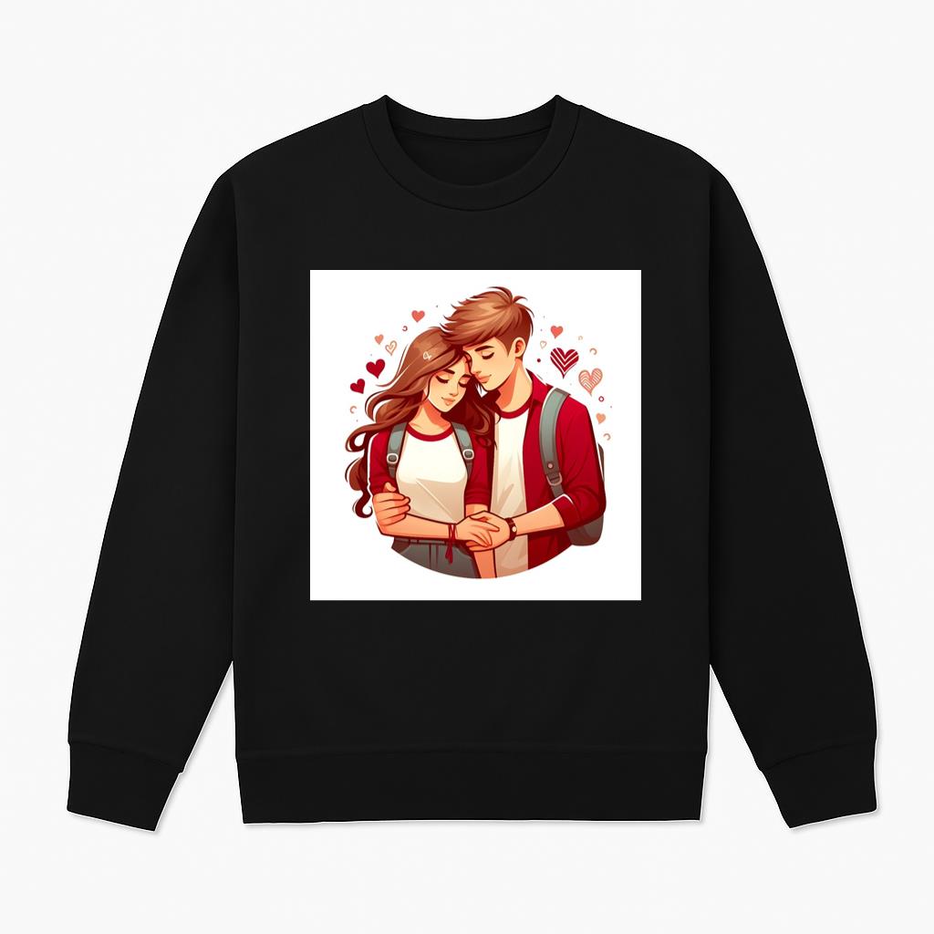 vonreal Couple Loving Sweatshirt