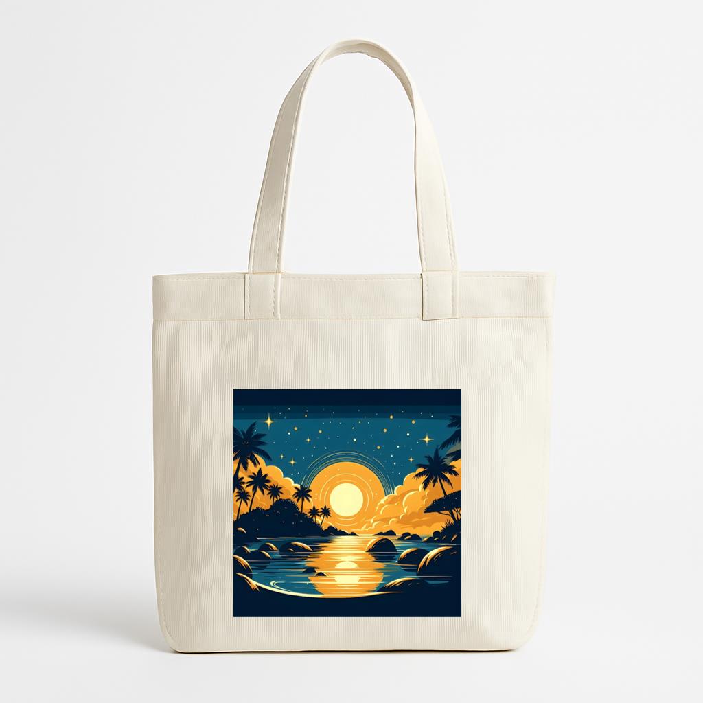 vonreal Fair Calm Canvas Tote Bag