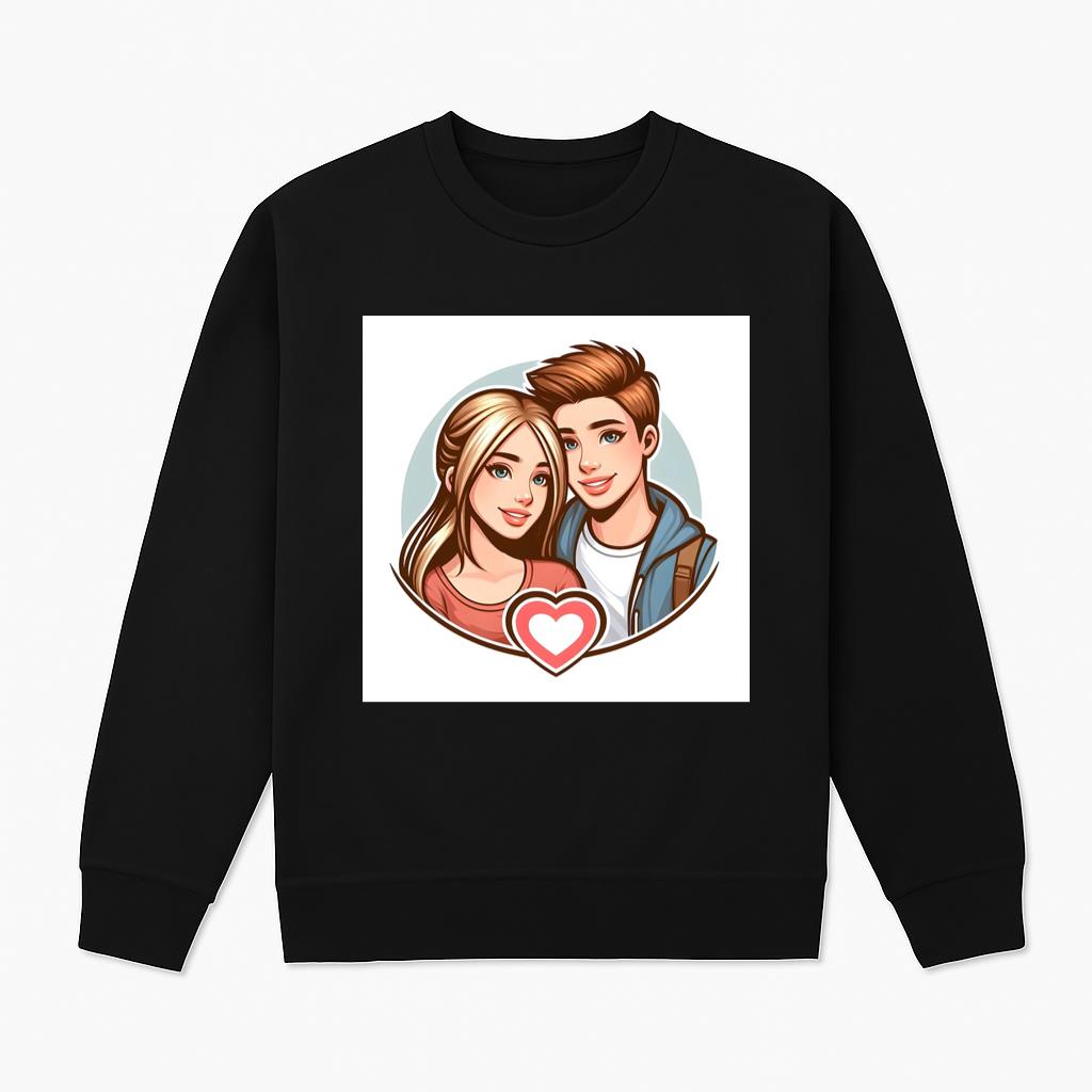 vonreal Kiss Happy Sweatshirt