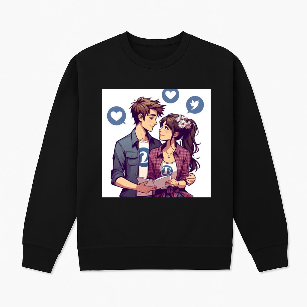 vonreal Romantic Happy Sweatshirt