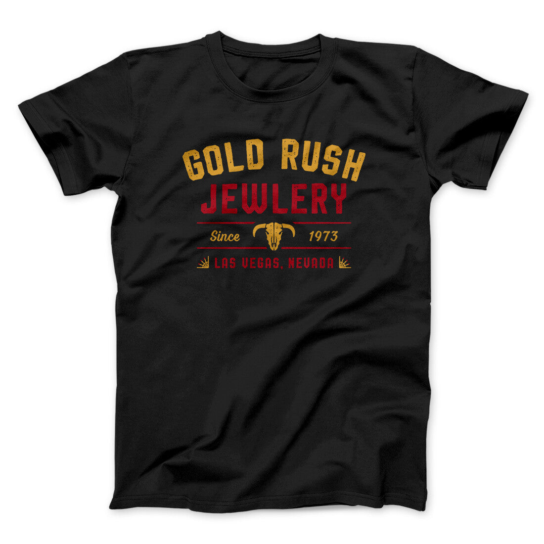 Gold Rush Movie Quote Unisex T-Shirt - Men's Cotton Tee with Baby Rib Collar