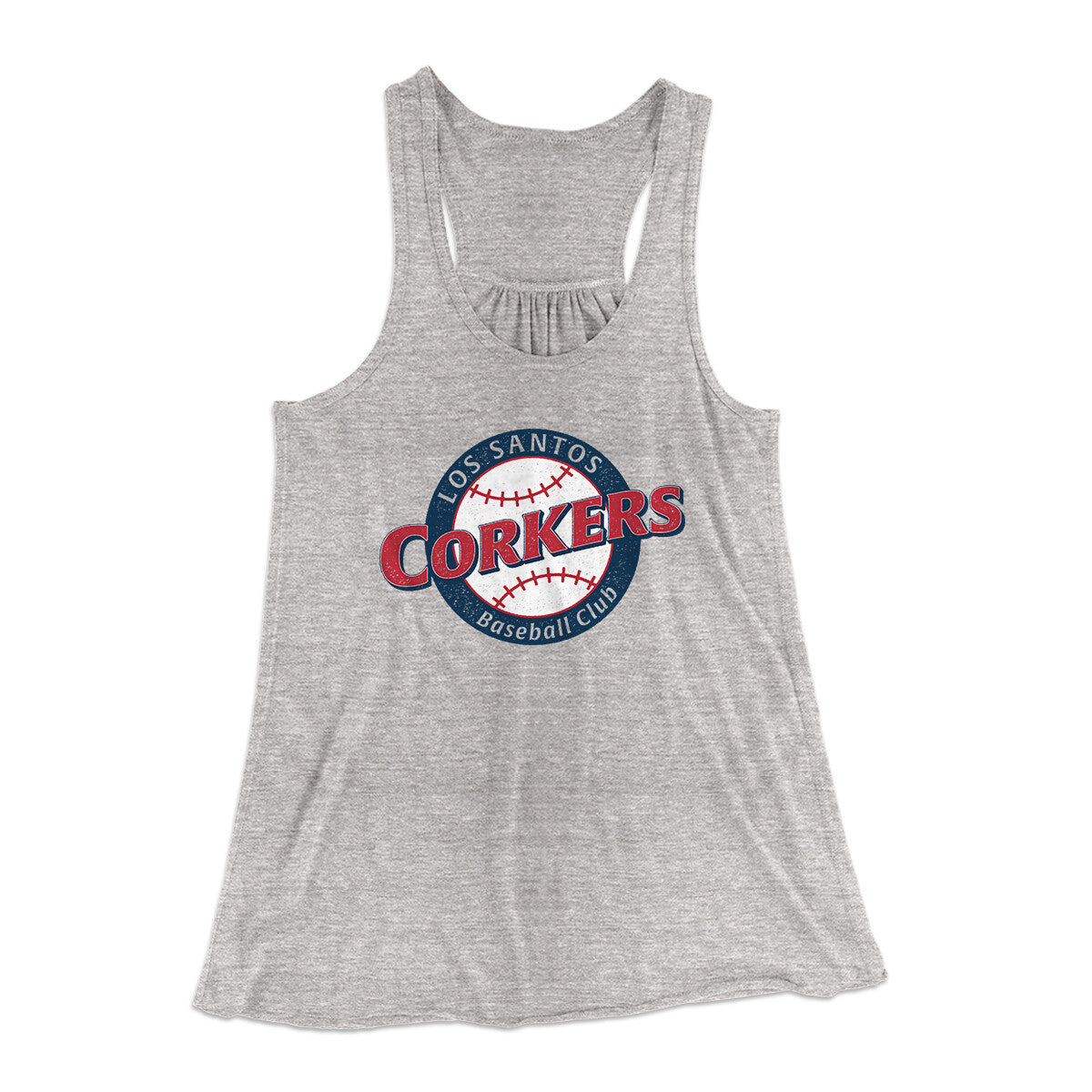 Los Santos Corkers Women's Flowey Racerback Tank Top