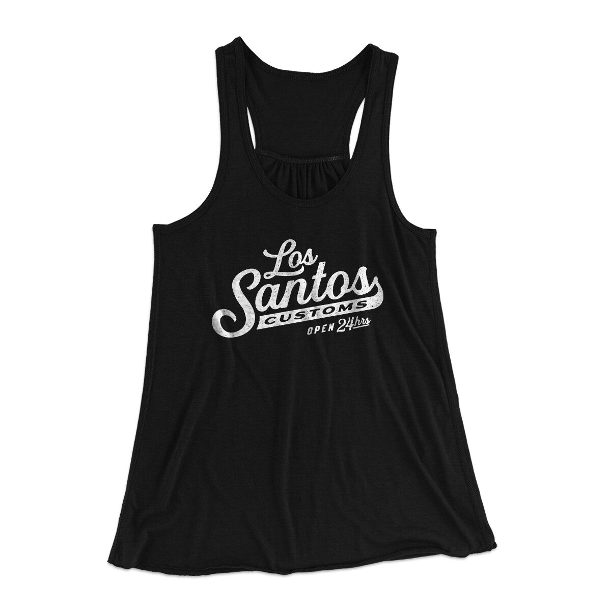 Los Santos Customs Women's Flowey Racerback Tank Top